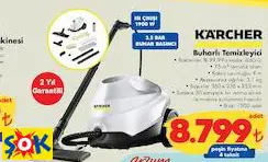 KARCHER BUHARLI TEMİZLEYİCİ KARCHER BUHARLI TEMİZLEYİCİ